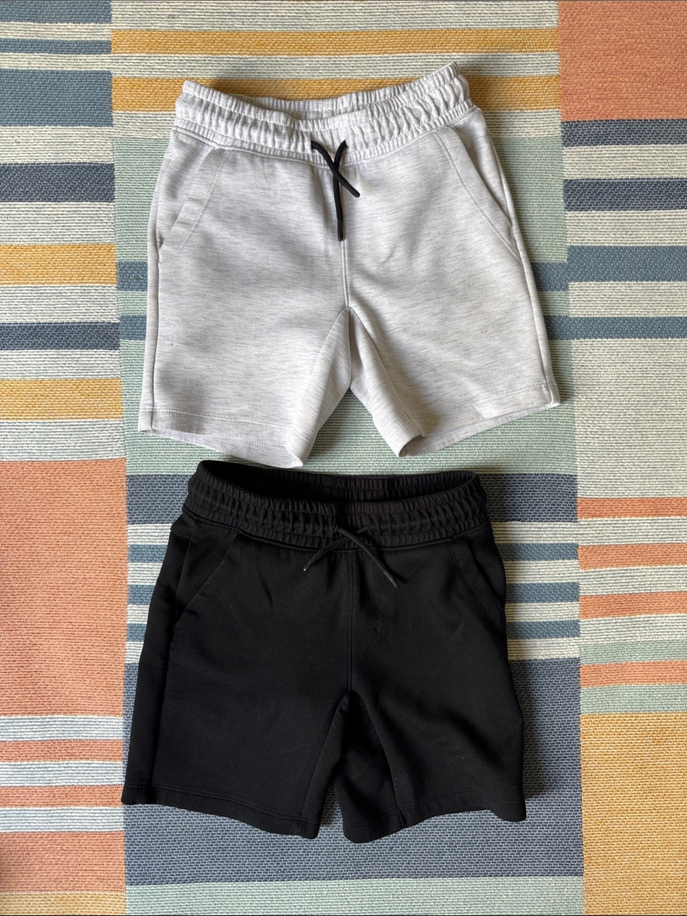 Art class Kids Casual Drawstring Shorts - Gray and Black